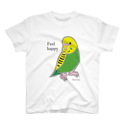 ハッピーインコ・セキセイ Regular Fit T-Shirt