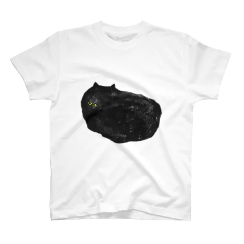 夏の黒猫 Regular Fit T-Shirt