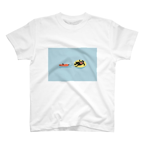 ねこのバカンス Regular Fit T-Shirt