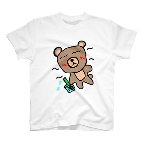 酔いどれクマさん スタンダードTシャツ