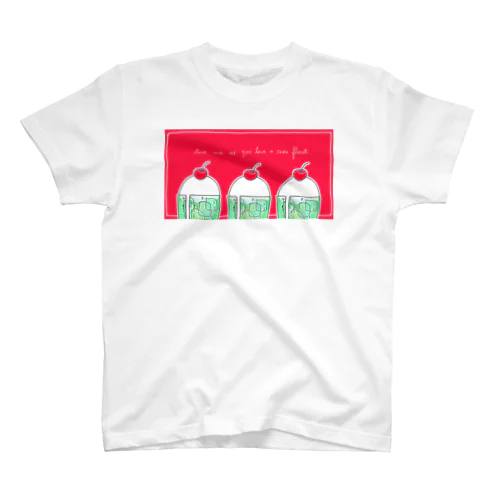 LIKE SODA FLOATS スタンダードTシャツ