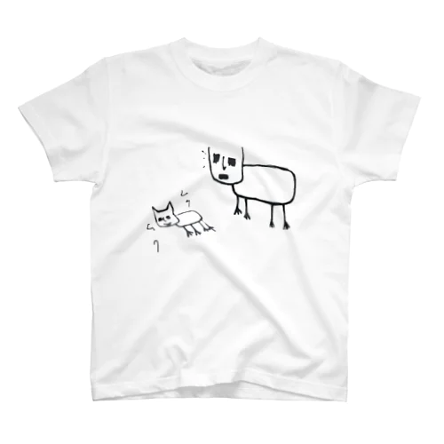 猫好好ちゃん召喚中… Regular Fit T-Shirt