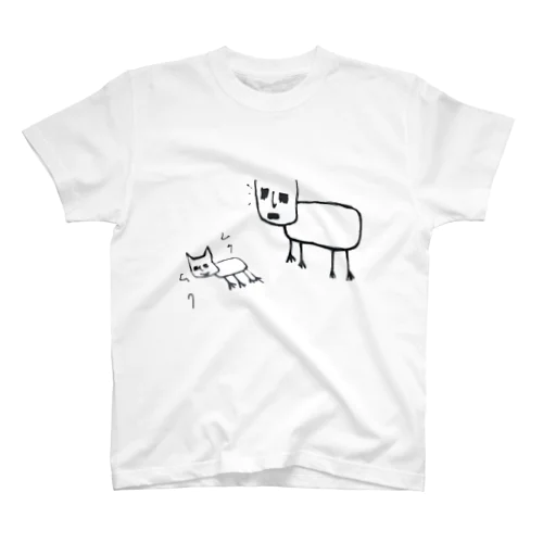 猫好好ちゃん召喚中… スタンダードTシャツ