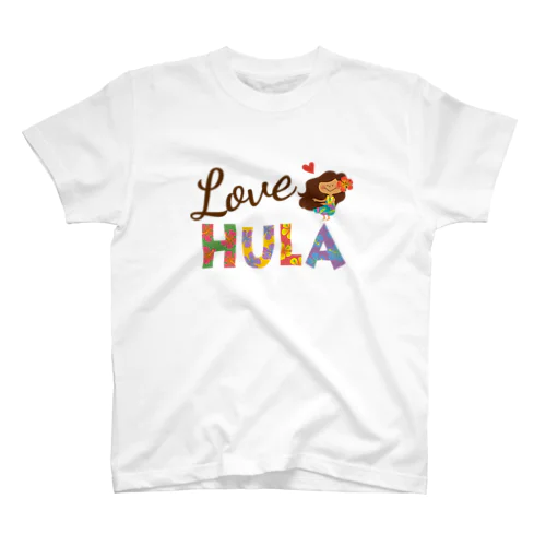 Love HULA KAPUA スタンダードTシャツ
