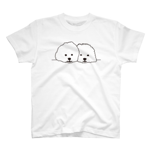 mamegoma02 Regular Fit T-Shirt