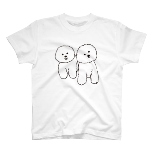mamegoma01 Regular Fit T-Shirt