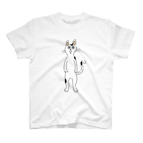 ねこ スタンダードTシャツ