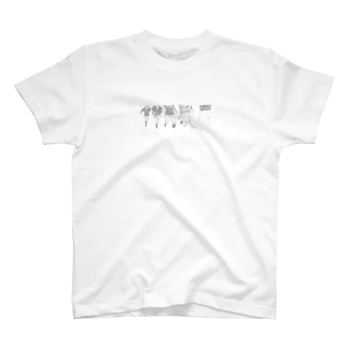 駆ける少女 Regular Fit T-Shirt