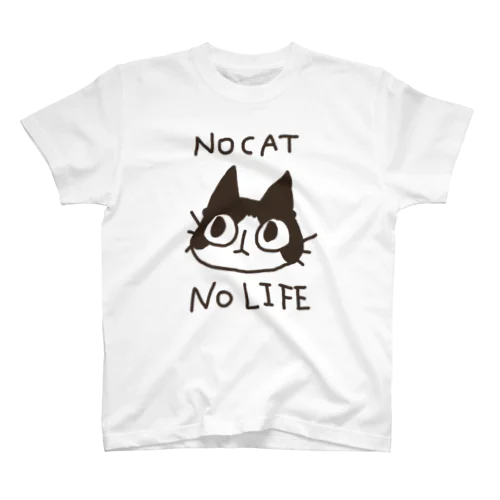 NO CAT NO LIFE スタンダードTシャツ