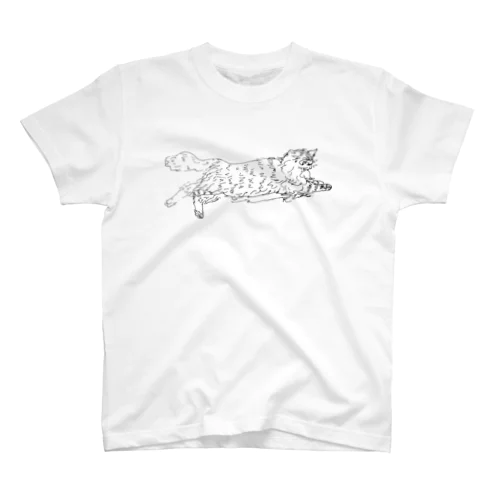 みつめるお猫様 スタンダードTシャツ