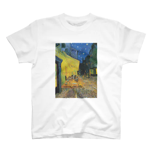ゴッホ / 夜のカフェテラス / 1888 / Terrasse du café le soir Regular Fit T-Shirt