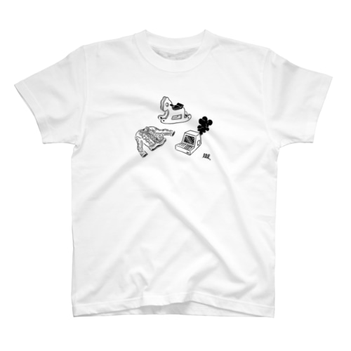 もう帰りません(blk) Regular Fit T-Shirt