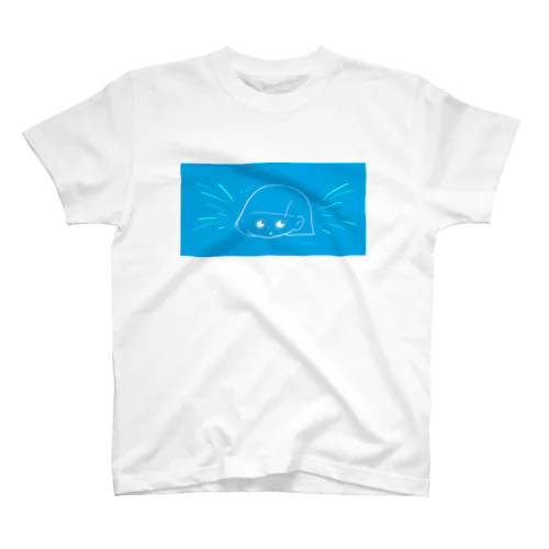 ふゆみちゃんサマーTシャツ（あお） Regular Fit T-Shirt