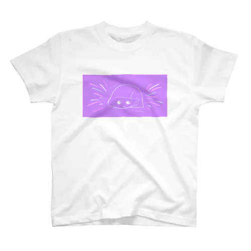 ふゆみちゃんサマーTシャツ（むらさき） Regular Fit T-Shirt