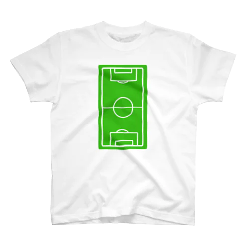 サッカーコート柄スマホケース（iPhone 7/8） スタンダードTシャツ