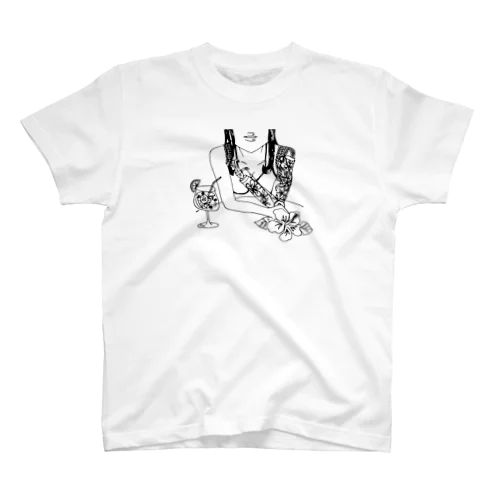 Shoulder prosthesis 〜summer girl〜 スタンダードTシャツ