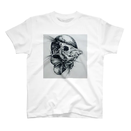 骸骨（fish Regular Fit T-Shirt