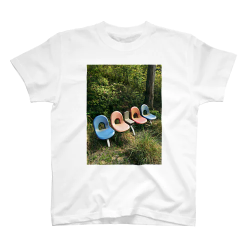 忘れさられた公園の椅子 スタンダードTシャツ