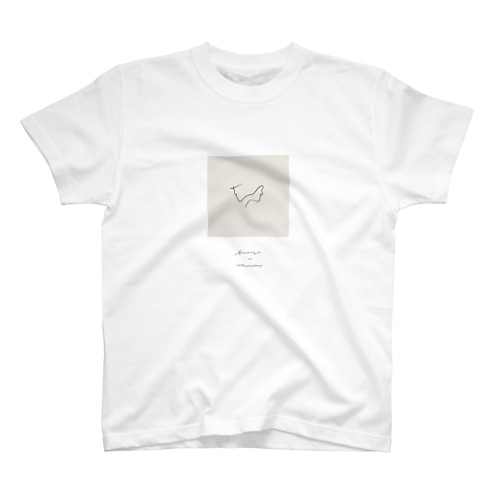 [ バイ・マイ・サイ ] square Regular Fit T-Shirt