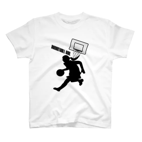 basket ball girl Regular Fit T-Shirt