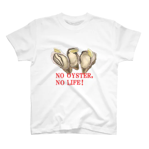 NO牡蠣NOライフT（カラー） 티셔츠