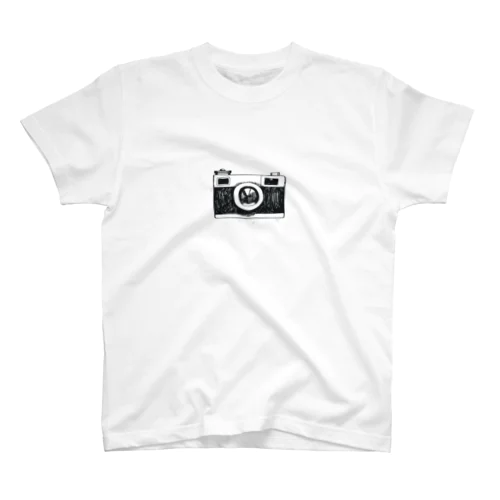 レトロなカメラ スタンダードTシャツ