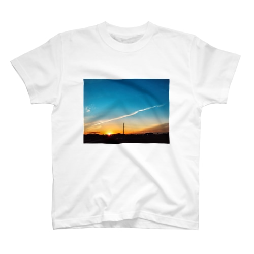 夕焼けフォトグラフ Regular Fit T-Shirt