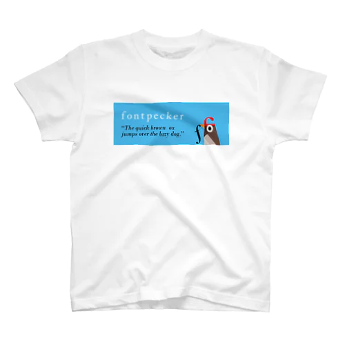 fontpecker スタンダードTシャツ