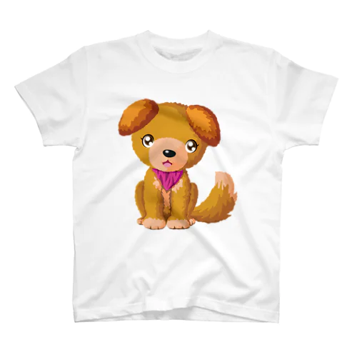 子犬A Regular Fit T-Shirt