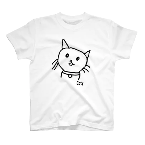 猫のCoty スタンダードTシャツ