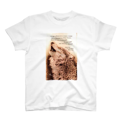 howling wolf スタンダードTシャツ