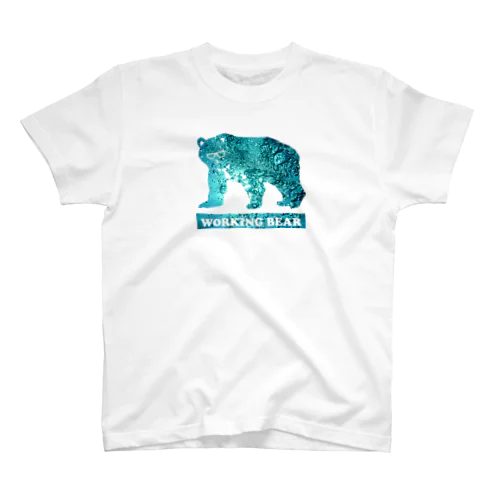 【WORKING BEAR】Watering Bear Regular Fit T-Shirt