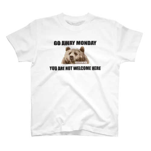 【WORKING BEAR】Fear of Monday Bear スタンダードTシャツ