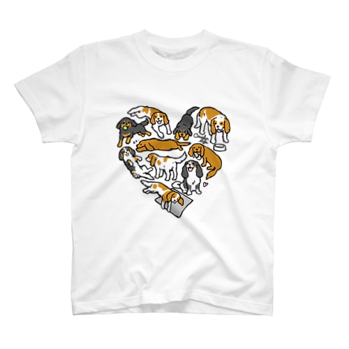 キャバリアハート Regular Fit T-Shirt