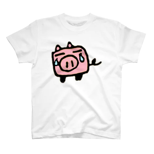 泣き豚 スタンダードTシャツ