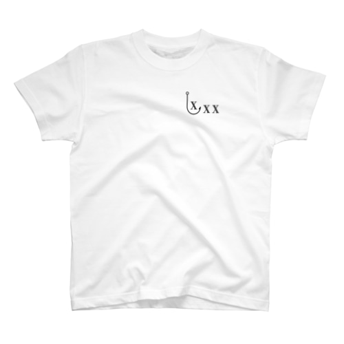 xxx_lure LOGO / Black Regular Fit T-Shirt