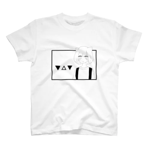 猫系女の子 Regular Fit T-Shirt