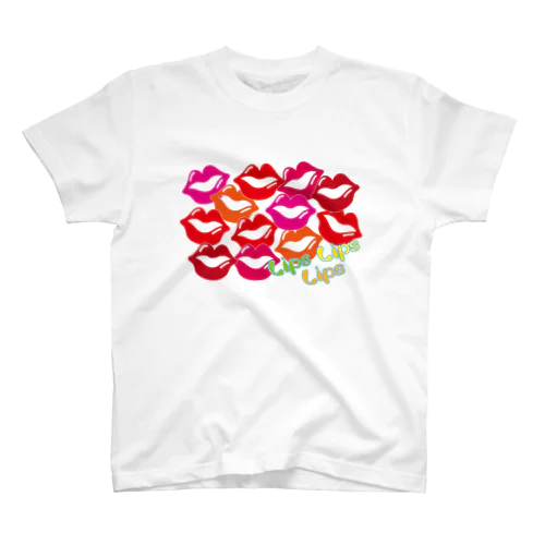 Lips Lips Lips Regular Fit T-Shirt