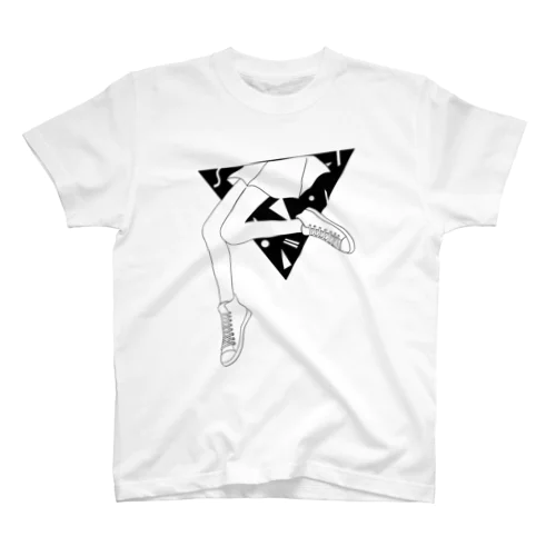 TRIANGLE LEG スタンダードTシャツ