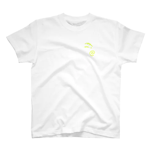 黄緑みじんこ Regular Fit T-Shirt
