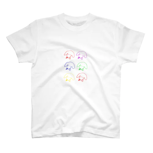 いぬちゃんたち スタンダードTシャツ