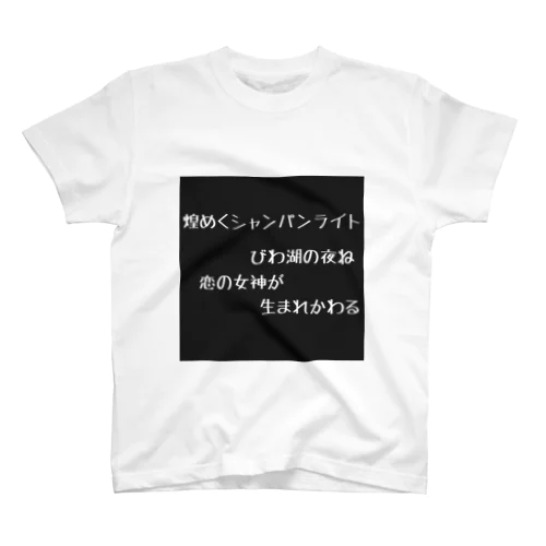 びわ湖の夜ね Regular Fit T-Shirt