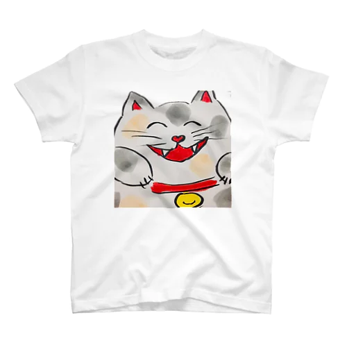 やっぱり笑っちゃう猫 Regular Fit T-Shirt