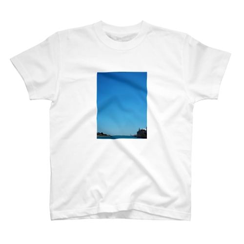 Blue sky in Chicago Regular Fit T-Shirt