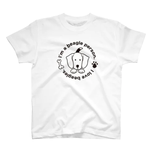 I"m a beagle person スタンダードTシャツ