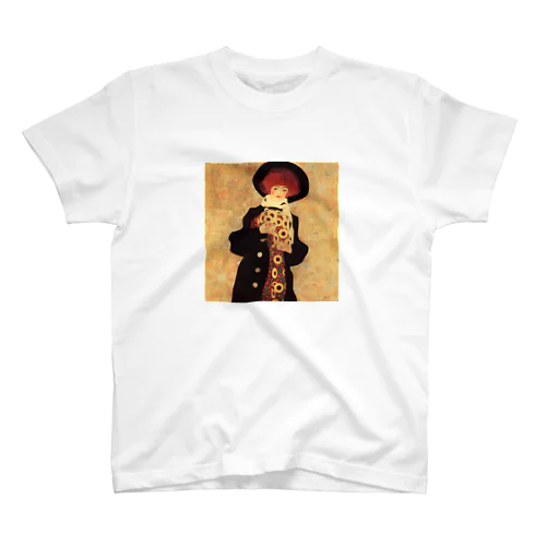エゴン・シーレ / 1909 / Woman with Black Hat / Egon Schiele Regular Fit T-Shirt