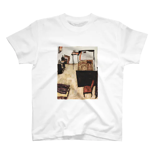 エゴン・シーレ / 1911 /Schiele's Room in Neulengbach / Egon Schiele スタンダードTシャツ