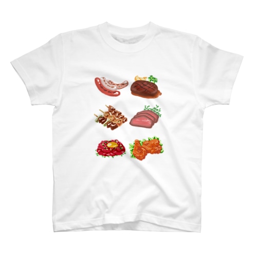 肉が好き Regular Fit T-Shirt
