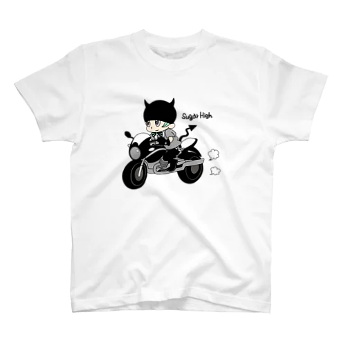 Little devil & motorbike スタンダードTシャツ