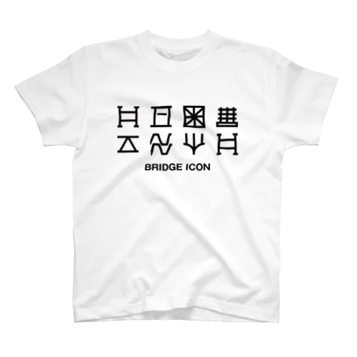 bridge icon (橋梁アイコン) Regular Fit T-Shirt